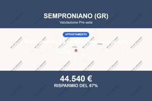 Immobile in asta di 151 m² con box auto a Semproni