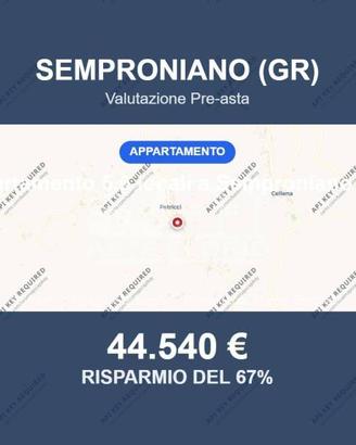 Immobile in asta di 151 m² con box auto a Semproni