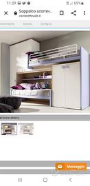 Cameretta con Soppalco scorrevole - 800 Euro