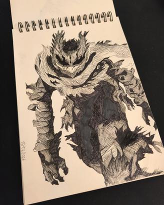 Disegno fatto a mano libera originale 