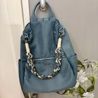 zaino in tessuto antiscippo