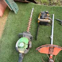 Motosega tagliasiepi tagliaerba