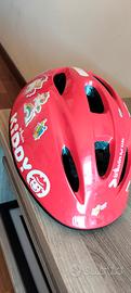 Caschetto Bici Rosso B'Twin Kiddy 