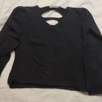 maglia manica lunga Tike nera 