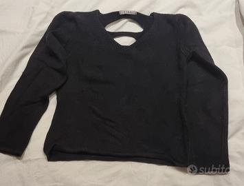 maglia manica lunga Tike nera 