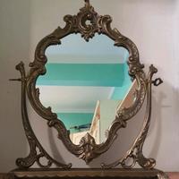 specchio antico basculante vintage