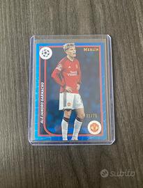 Topps chrome ucc merlin A. Garnacho 31/75