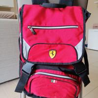 Zaino Ferrari più astuccio