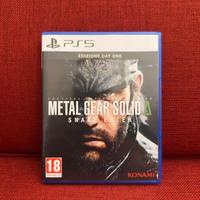 METAL GEAR SOLID: Snake Eater per Playstation 5
