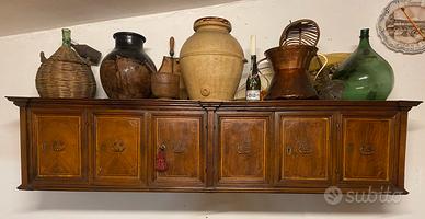 Pensile antico credenza sacrestia  armadio 700