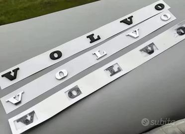 Logo VOLVO loghi scritta badge baule XC S D B V