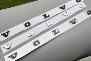 Logo VOLVO loghi scritta badge baule XC S D B V