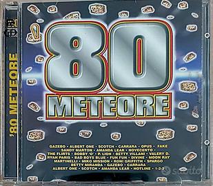 CD DOPPIO FESTIVALBAR  & METEORE  80
