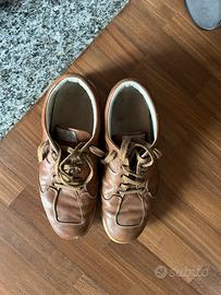 Scarponcino Hogan pelle color nocciola