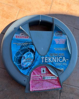 Catene da neve Rhütten 9mm TEKNICA omologate