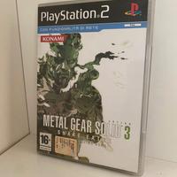 Metal Gear Solid 3 ps2