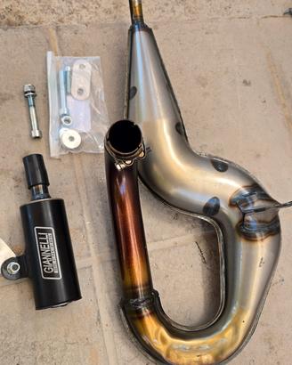 scarico giannelli vespa px 125/150/177