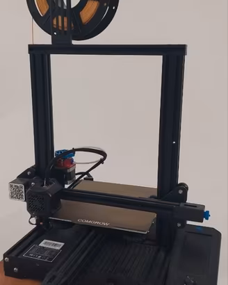 Stampante 3D Creality Ender 3 V2 + upgrade + 4 bob
