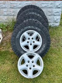 5 cerchi in lega Wrangler TJ
