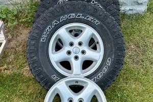 5 cerchi in lega Wrangler TJ