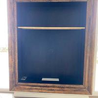 Cornice porta TV di legno