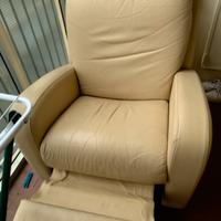 Poltrona singola ecopelle