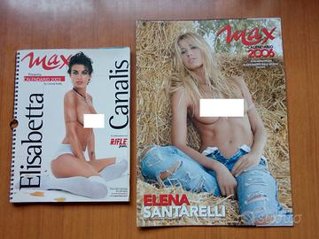 Calendari MAX Santarelli e Canalis