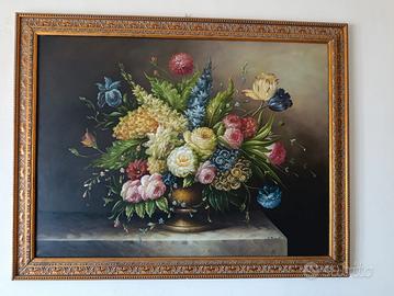 quadro gigante  Marinelli olio su tela 108 x138