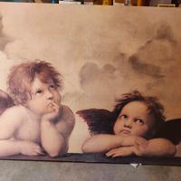 quadro angioletti struttura in legno 