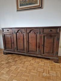 credenza legno massello
