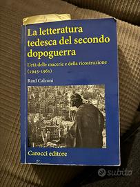 Libro letteratura tedesca