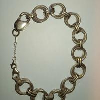 BRACCIALE IN  Argento massiccio 925, vintage 