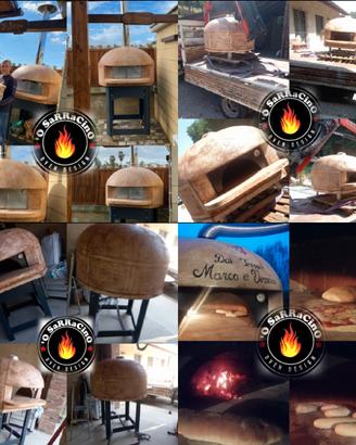 FORNO PIZZA PER ESTERNO LEGNA O GAS. ALTA QUALITÀ 