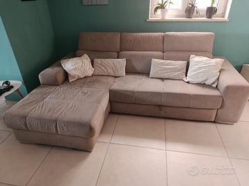 divano letto con penisola