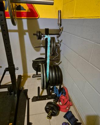 Rastrelliera porta pesi