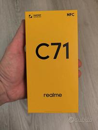 Realme C71 8+256 GB NFC White cellulare nuovo