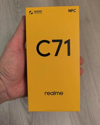 Realme C71 8+256 GB NFC White cellulare nuovo