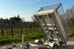 Rimorchio humbaur ribaltabile