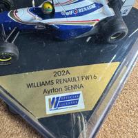 modellismo williams renault 202a fw16 SENNA