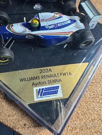 modellismo williams renault 202a fw16 SENNA