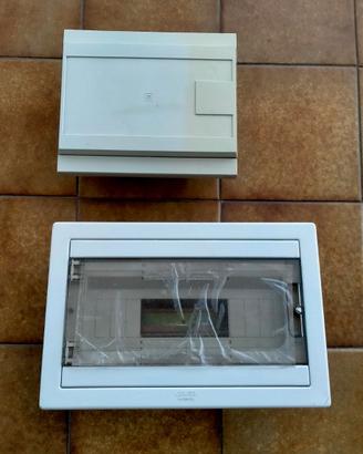 2 CENTRALINE DA PARETE GEWISS + 5 MAGNETOTERMICI