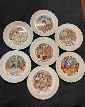 Piatti del buon Ricordo anni 80 introvabili
