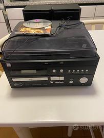 Radio cd giradischi usb