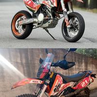KTM 690 DOPPIA OMOLOGAZIONE, Cerchi 21*/17