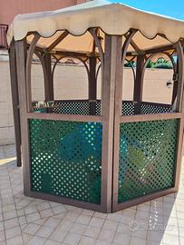 Gazebo in Strongplast e PVC