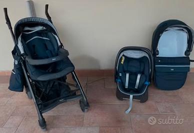 Trio Love Chicco Passeggino, Navicella, Ovetto,.