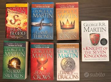 Blocco libri G. R. R. Martin edizione inglese