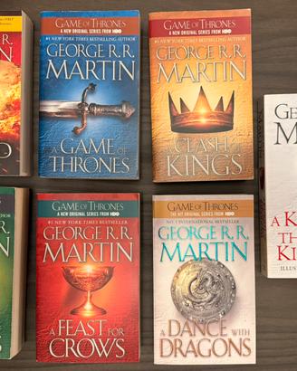 Blocco libri G. R. R. Martin edizione inglese
