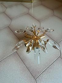 Lampadario di Stilkronen Oscar Torlasco anni 70"