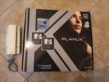 Videocitofono Comelit Planux bifamiliare Kit 8496b